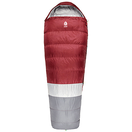 Sierra Designs Indy Pass Down 30 Deg Sleeping Bag, 80in, 70620722