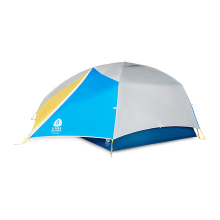 Sierra Designs Meteor 3 Tent - 3 Person, 3 Seasons-Blue/Yellow