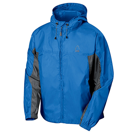 Sierra Designs Microlight Jacket - Men's-Electric Blue/Charcoal-Medium