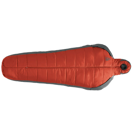 Sierra Designs Mobile Mummy Synthetic - 1.5 Season Sleeping Bag-Pompeian Red-Long
