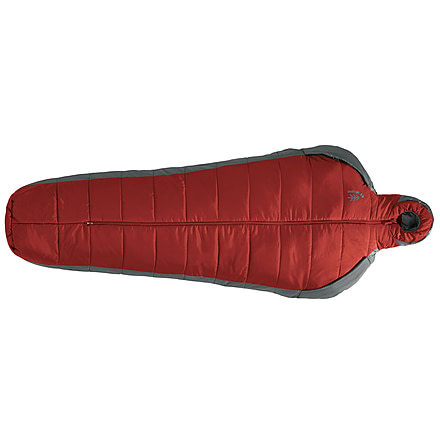 Sierra Designs Mobile Mummy Synthetic - 2.5 Season Sleepingbag-Red Dahlia-Regular