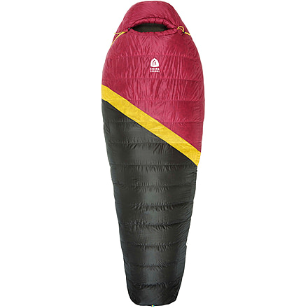 Sierra Designs Nitro 800F 20 Degrees Sleeping Bag - Womens, Purple/Yellow/Black, Regular, 70604424R
