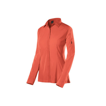 Sierra Designs Stretch Wind Shirt-Women's-Medium-Coral