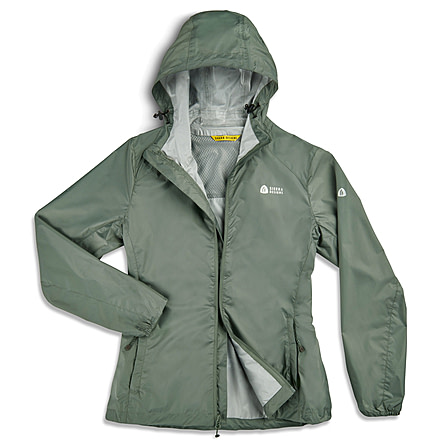 Sierra Designs Tepona Wind Jackets - Womens, Agave Green, Medium, 33595422AG-MD