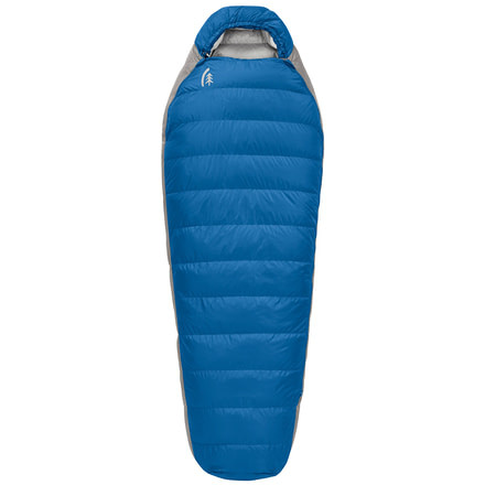Zissou Plus Sleeping Bag 700 Duck DriDown 3 Season-Victoria Blue/Sleet Grey-Regular