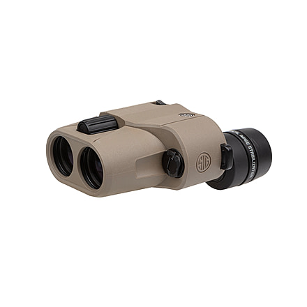 SIG SAUER ZULU6 HDX OIS 10x30mm Schmidt-Pechan Prism Binocular, FDE, SOZ6WP10