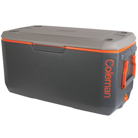 Coleman Signature 120 Quart Xtreme 6 Cooler, OMLD, Dark Gray / Orange / Gray, Holds 204 Cans 3000002559