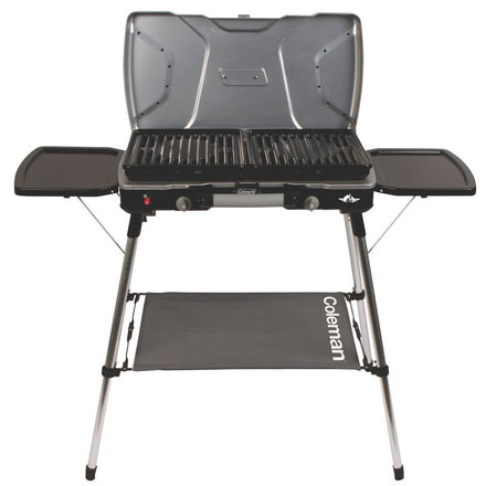 Coleman Signature Fyre Commnder 2-Burner 3-in-1 Camping Stove, Black 2000017466