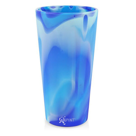 Silipint Bomber Glass, 22oz, Arctic Sky, SLP-25342