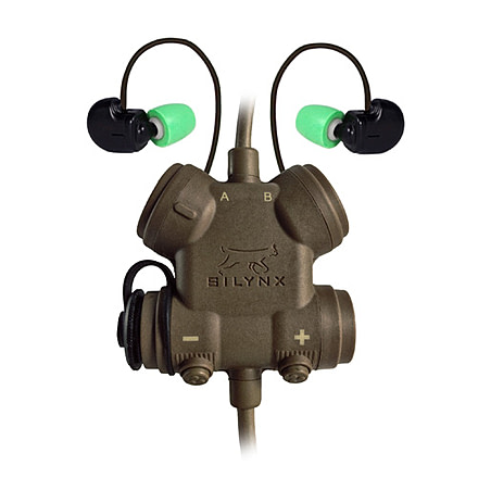 Silynx Clarus Systems Headset Kit - Clarus Control Box, In-Ear Headset with in-ear mic, Motorola APX Cable Adaptor, Tan CLAR-T-N-002