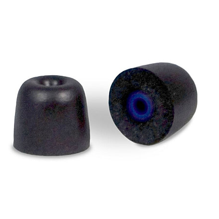 Silynx Foam Ear Tips, Moderate Noise, 3 Pairs, Black, Medium ERC000017-01