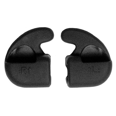 Silynx Shell Ear Retainers, 3 Pairs, Black, Small ERC000007-C
