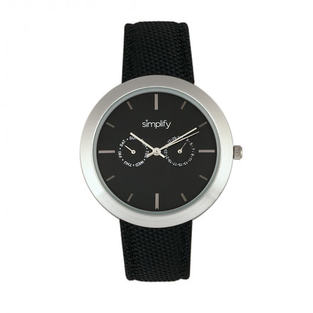 Simplify The 6100 Watches, Black, One Size, SIM6101