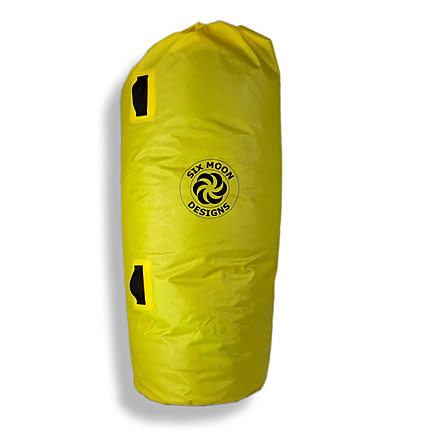 Six Moon Designs Backpacking Dry Bag, Yellow, 50 liters, hiking-dry-bag