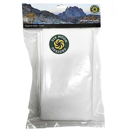 Six Moon Designs Footprint Tyvek, Small, White, 84x36 inch, footprint-small-tyvek