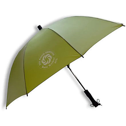 Six Moon Designs Rain Walker SUL Umbrella, Green, 37 inch, rain-walker-umbrella