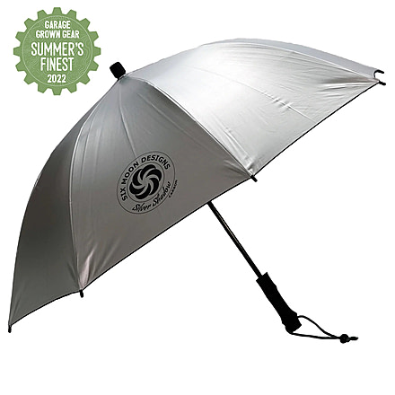 Six Moon Designs Silver Shadow Carbon Trekking Umbrella, White, 37 inch, ss-carbon-umbrella