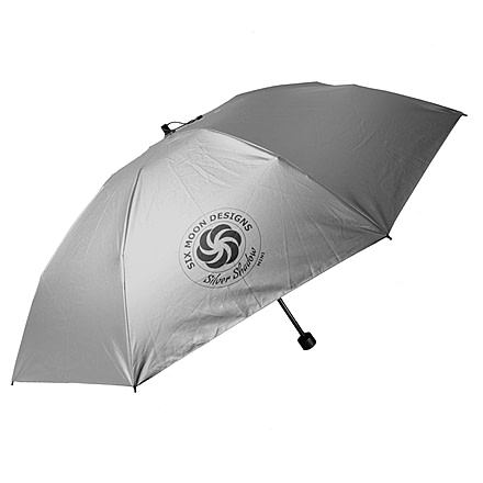 Six Moon Designs Silver Shadow Mini Hiking Umbrellas, Gray, 38 inch, ss-mini-umbrella