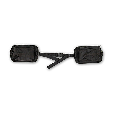 Six Moon Designs Wyeast Wing Belt Two Pocket, Black, 1 liters, wyeast-wing-belt