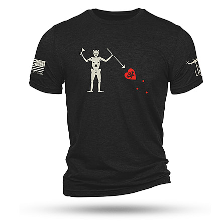 Skallywag Tactical Mens Give No Quarter T-Shirt, BBeard-2X