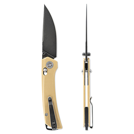 Skallywag Tactical Porpoise Spear Point - Tan, 850077675157
