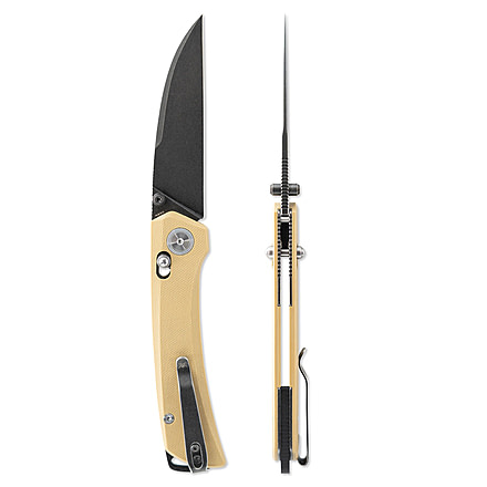 Skallywag Tactical Porpoise Wharncliffe - Tan, 850077675133