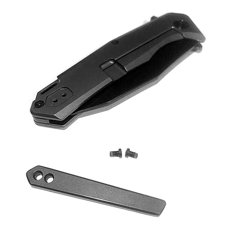 Skallywag Tactical Replacement Belt Clip for the Privateer Folder, BluePrivateerFolderClip