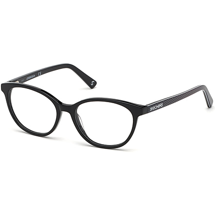 Skechers SE1640 Eyeglass Frames - Shiny Black Frame Color