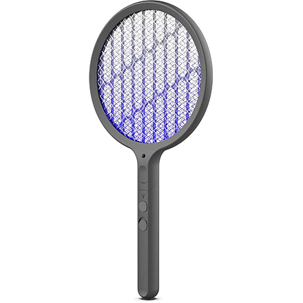 SKEETER HAWK Rechargeable Electric Fly Swatter, Black, SKE-SWA-1000