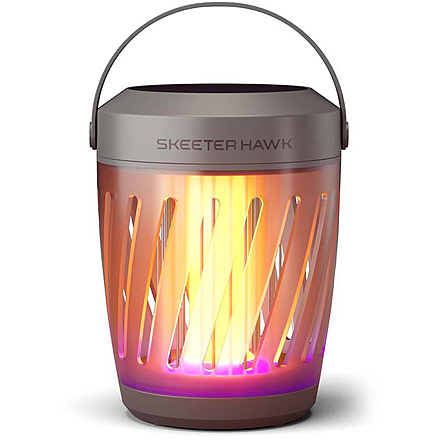 SKEETER HAWK Solar Zapper and Lantern, Grey, SKE-ZAP-1007