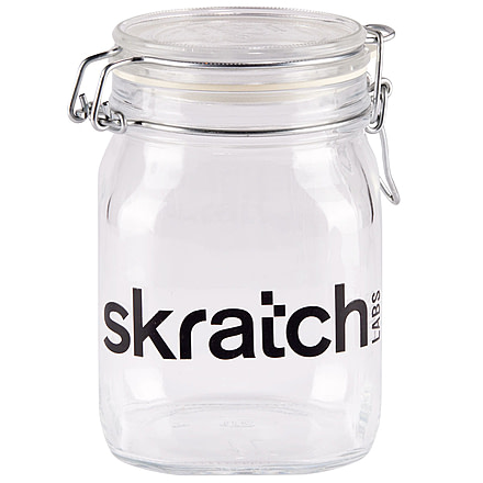 Skratch Labs Mason Jar Food Container, MAS-JAR-CLR-24oz