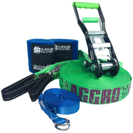 Slackline Industries Aggro Line Slackline-100 ft