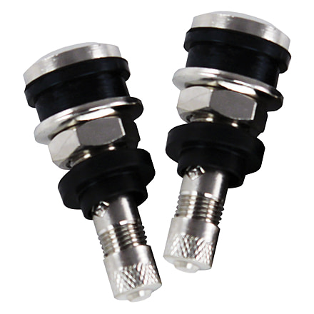 Slime High Performance Tubeless Tire Valves, Silver, 20128
