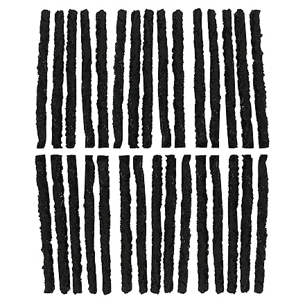 Slime Tire Repair Plugs, 30 Strings, Black, 1031-A