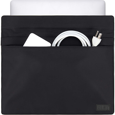 SLNT Faraday Laptop Sleeve, Black Nylon, 15/16in, SPS-L15BN