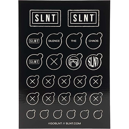 SLNT Privacy Stickers For Phones/Laptops, Black, SPA-PSB