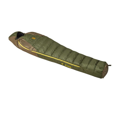 Slumberjack Lapland 40 Deg Long Hybrid Dual Zipper, Two-tone Green, long 51732516-DL