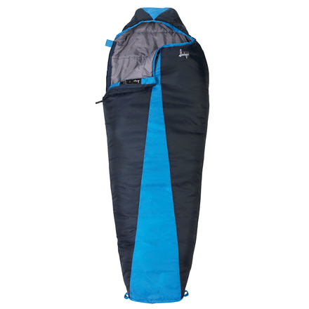 Slumberjack Latitude 40 Degree Regular Sleeping Bag, Blue/Black, Regular, 51723811RR