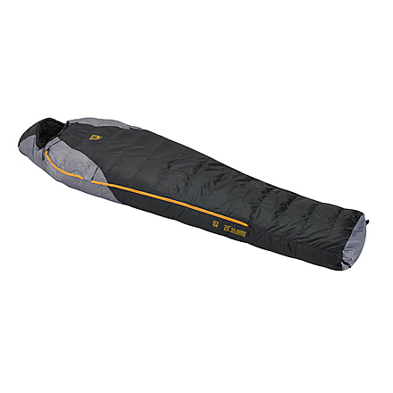 Slumberjack Sojourn 20 Deg 550F Long Dual Zipper, Black &amp; Gray, long 51734416-DL