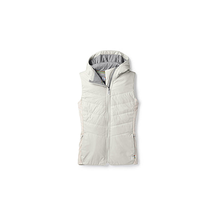 Smartwool Smartloft 60 Hoody Vest-Women's, Silver Birch, Medium, SW014072B05-M