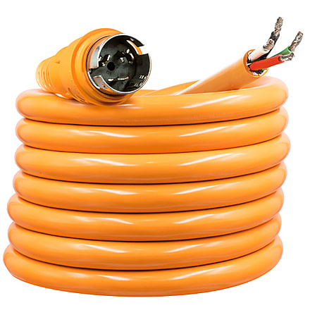 SmartPlug Amp 25' Harmonized Cord w/Dockside NEMA SS2-50R Twist-Type Connector w/Blunt End 50 76150
