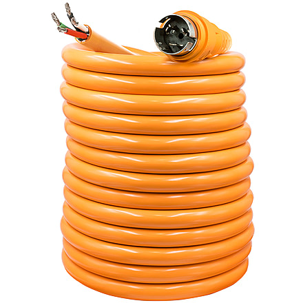 SmartPlug Amp 50' Harmonized Cord w/Dockside NEMA SS2-50R Twist-Type Connector w/Blunt End 50 76151
