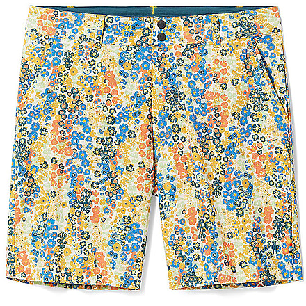 Smartwool 8in Short - Mens, Almond Meadow Print, Extra Large, SW017099L521-XL