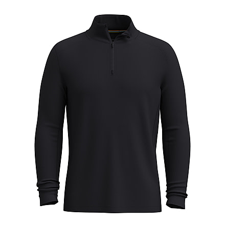 Smartwool Active 1/4 Zip Top - Mens, Black, Extra Large, SW00273400110XL000