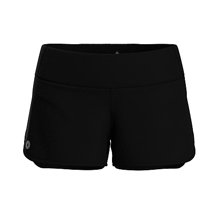 Smartwool Active Lined Short - Womens, Black, Extra Large, SW0166040011-001 BLACK-XL