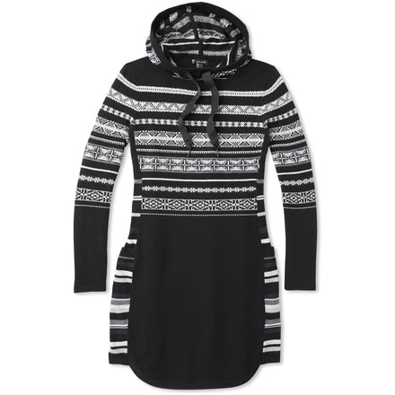 Smartwool Alpine Lodge Pattern Dress - Womens, Black, Extra Small, SW019279001-XS