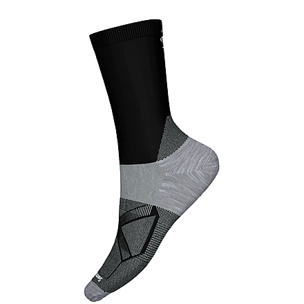 Smartwool Bike Zero Cushion Crew Socks, Black, Extra Large, SW0019660011-001 BLACK-XL