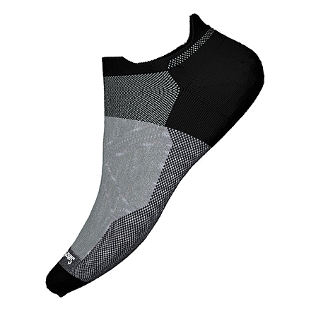 Smartwool Bike Zero Cushion Low Ankle Socks, Black, Extra Large, SW0019640011-001 BLACK-XL
