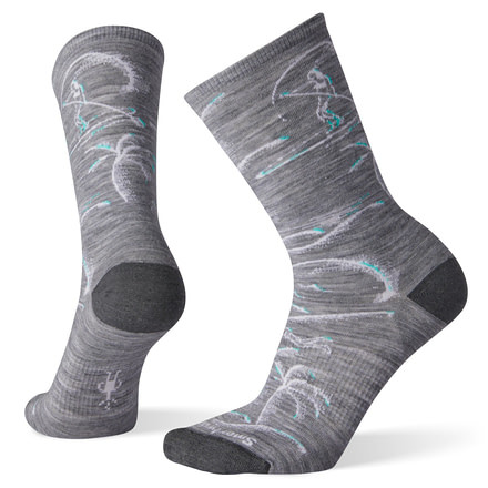 Smartwool Board Life Crew Socks - Womens, Light Gray, Large, SW004013039-L