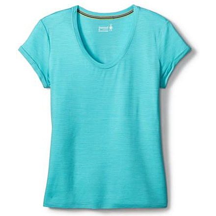 Smartwool Boyfriend Tee Light - Womens, Light Capri, Large, SW000225438L